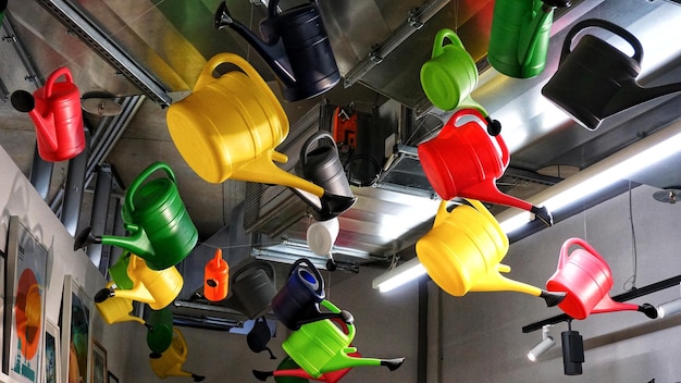 Clean and organized creative studio space